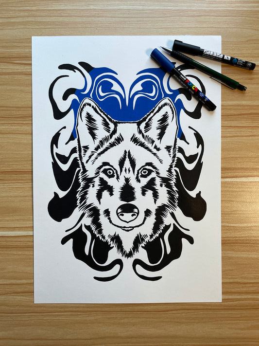 Surfacing Wolf (ORIGINAL)