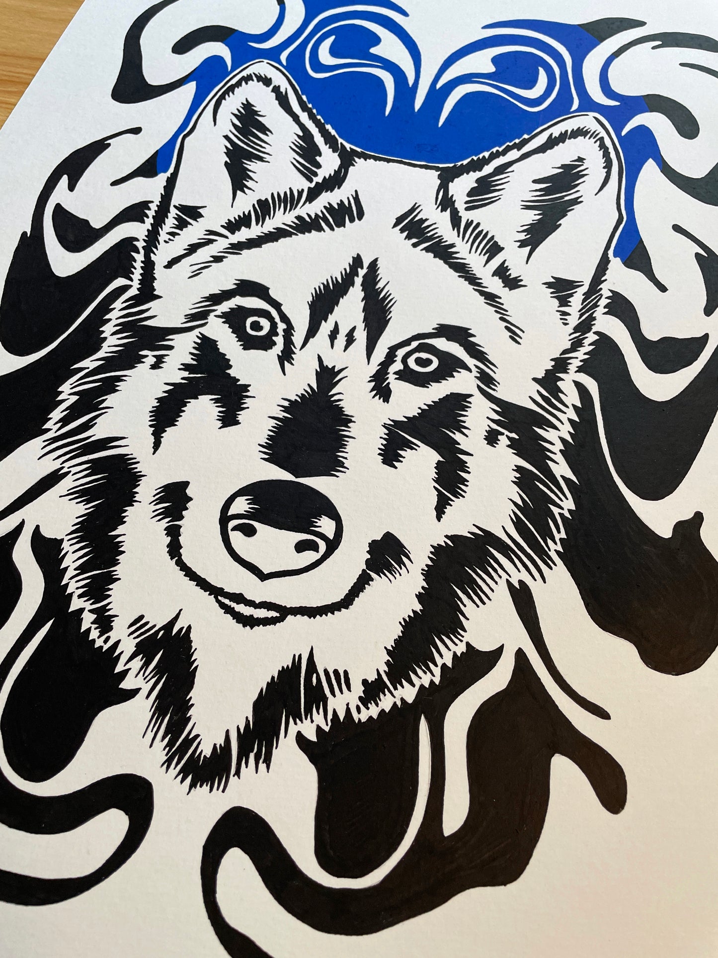 Surfacing Wolf (ORIGINAL)