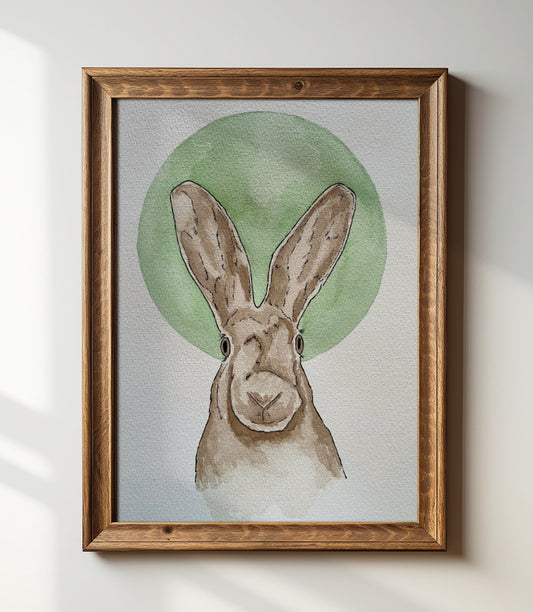Peace Hare A4 (Print)