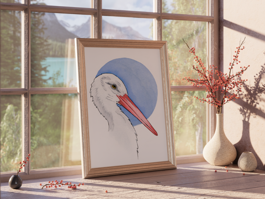 Sentinel (Stork) A4 (Print)