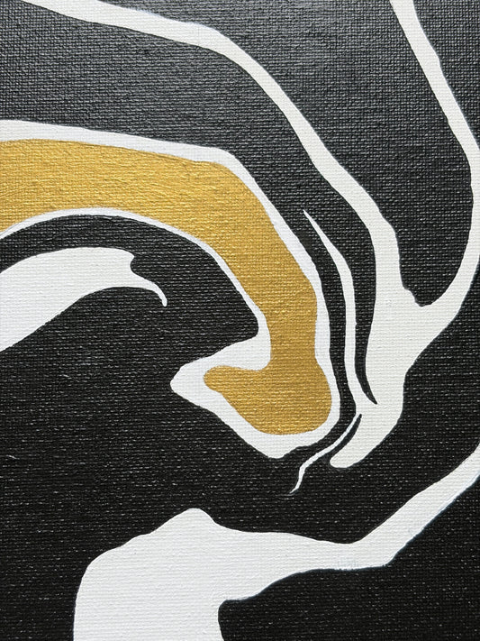 Serpentine Abstract Painting