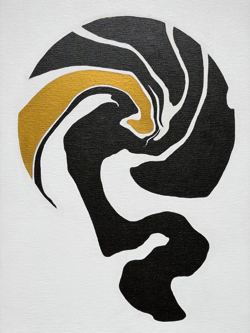 Serpentine Abstract Painting