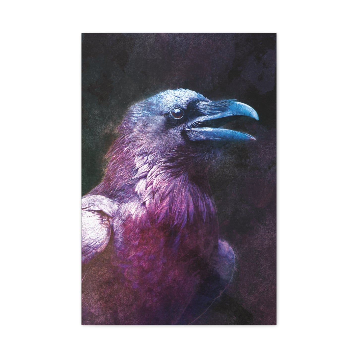 Canvas Print - Oracle Raven Gothic Guardian Collection