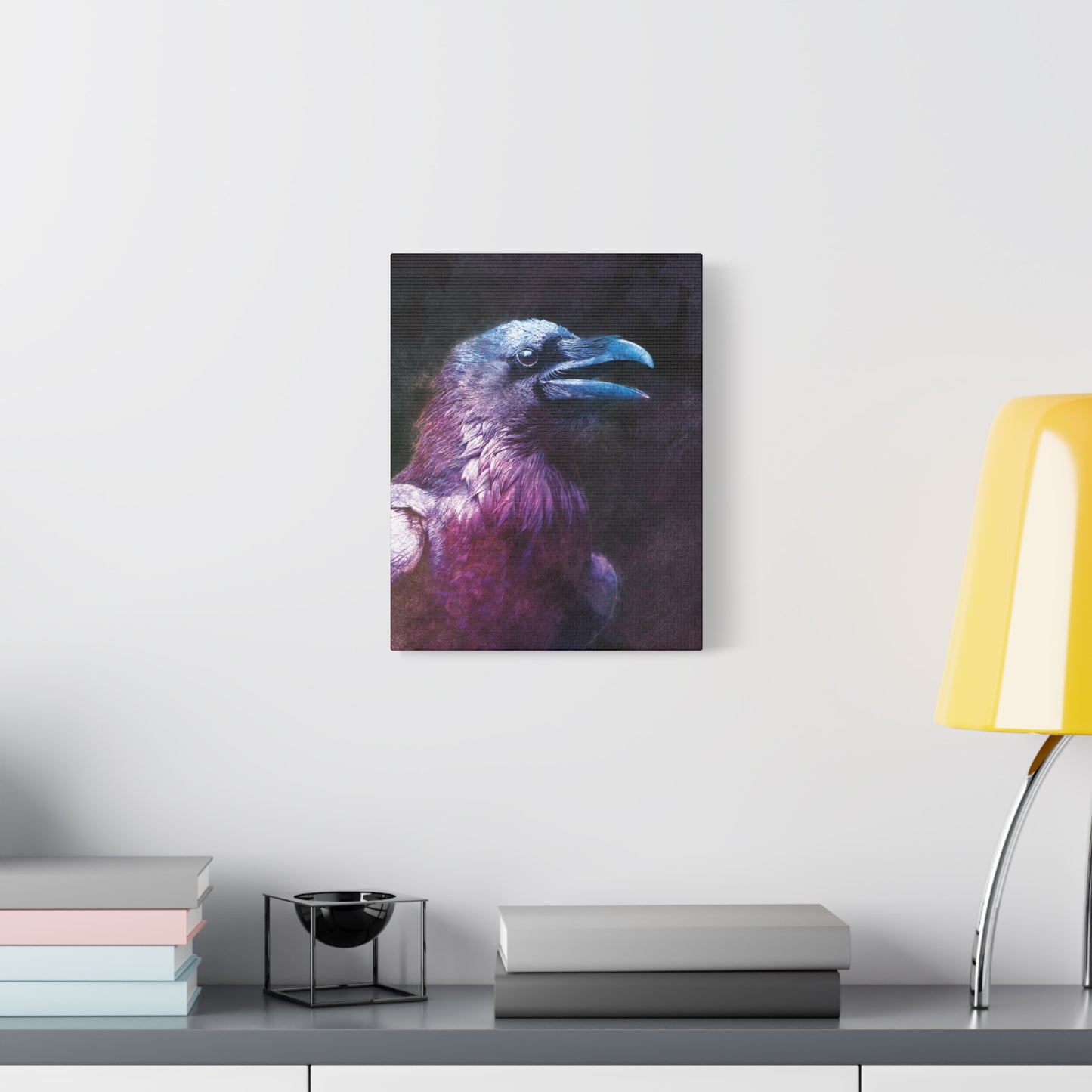 Canvas Print - Oracle Raven Gothic Guardian Collection