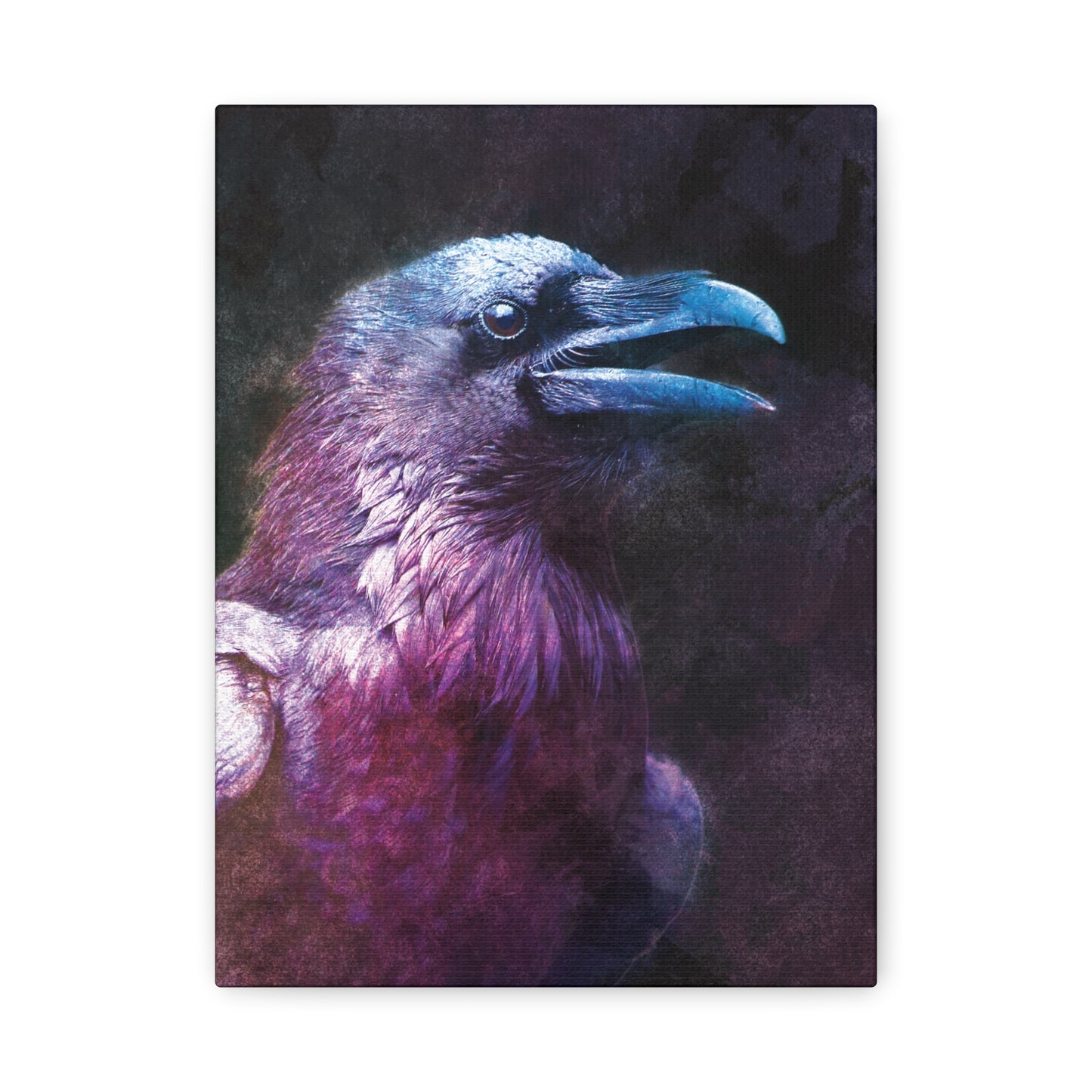 Canvas Print - Oracle Raven Gothic Guardian Collection