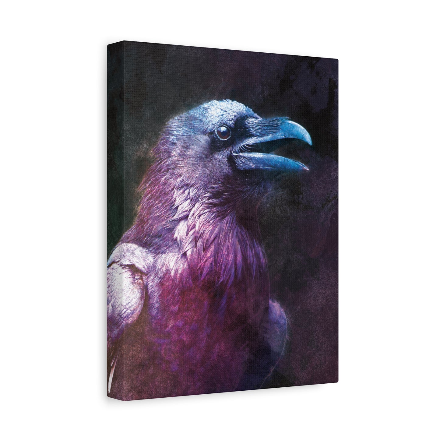 Canvas Print - Oracle Raven Gothic Guardian Collection