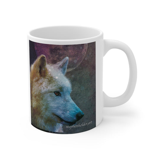 Messenger Wolf Mug