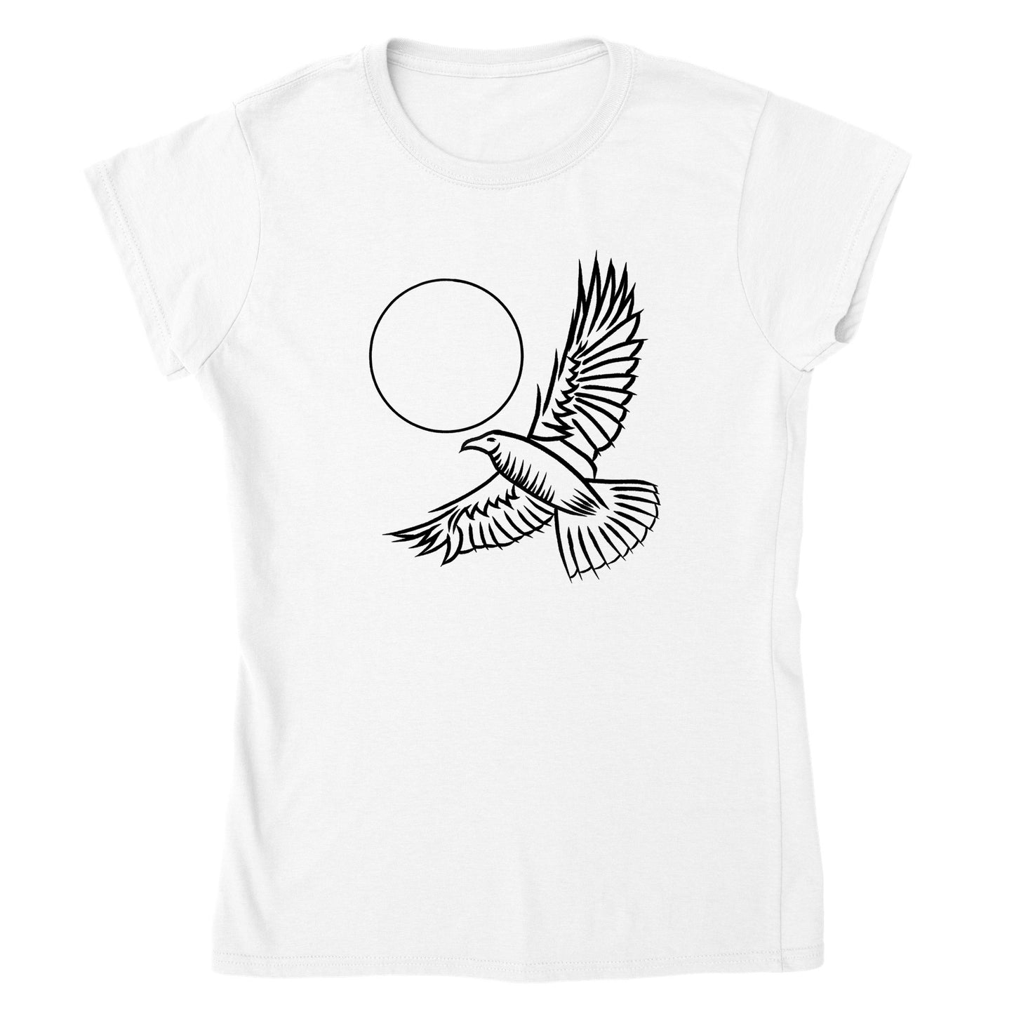 Women's Flying Raven - Tee Shirt