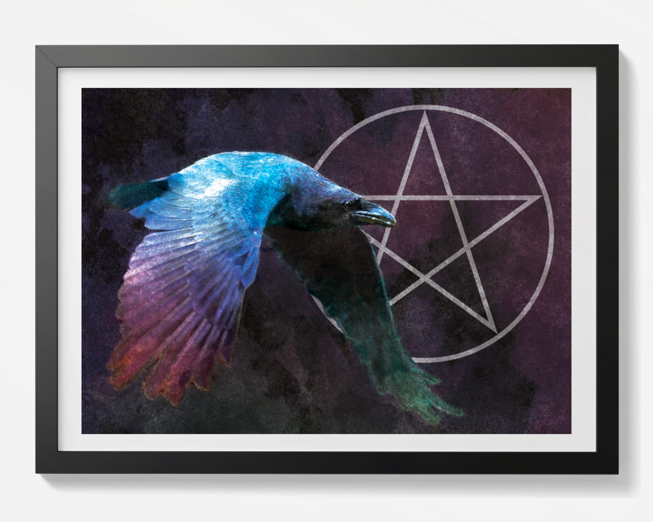 Hallows Raven Pentacle – Stephen Holder Art