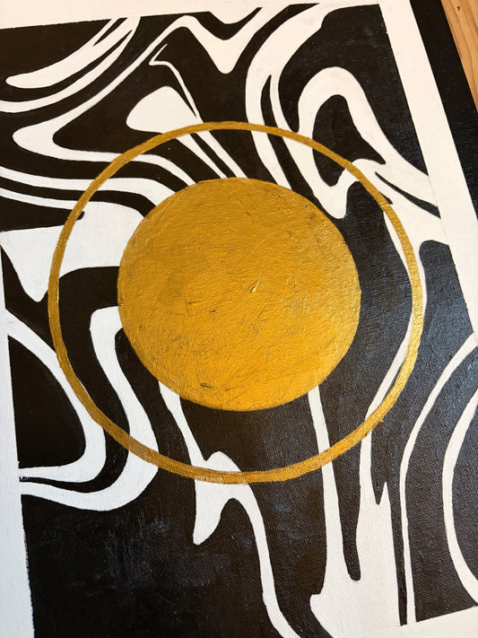 Orbit Abstract Painting