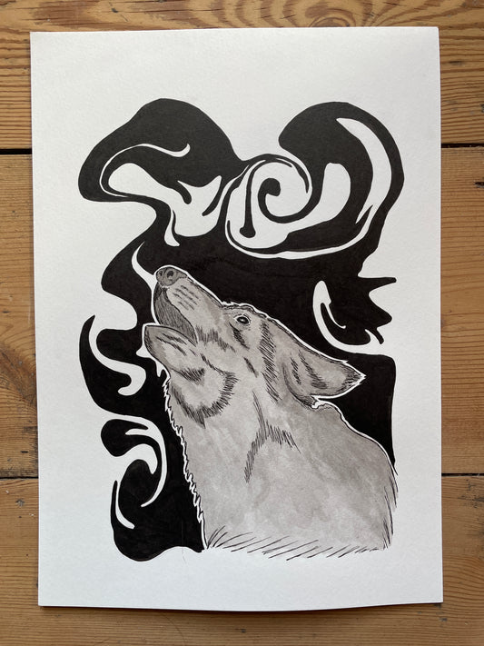 Abstract Wolf (ORIGINAL)