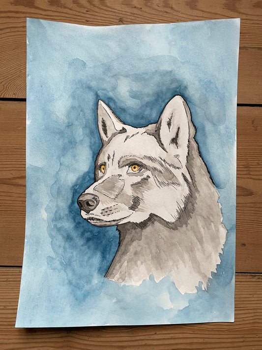 Blue Wolf A4 (ORIGINAL)