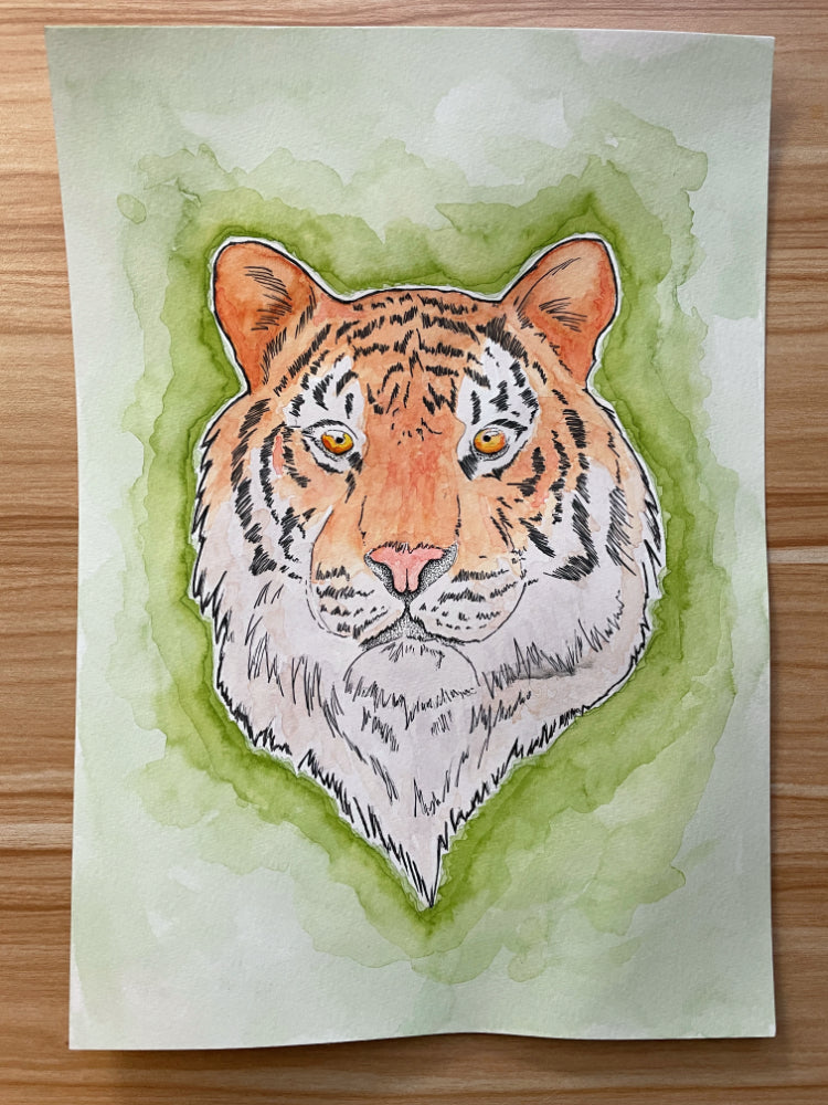 Tiger Green A4 (ORIGINAL)