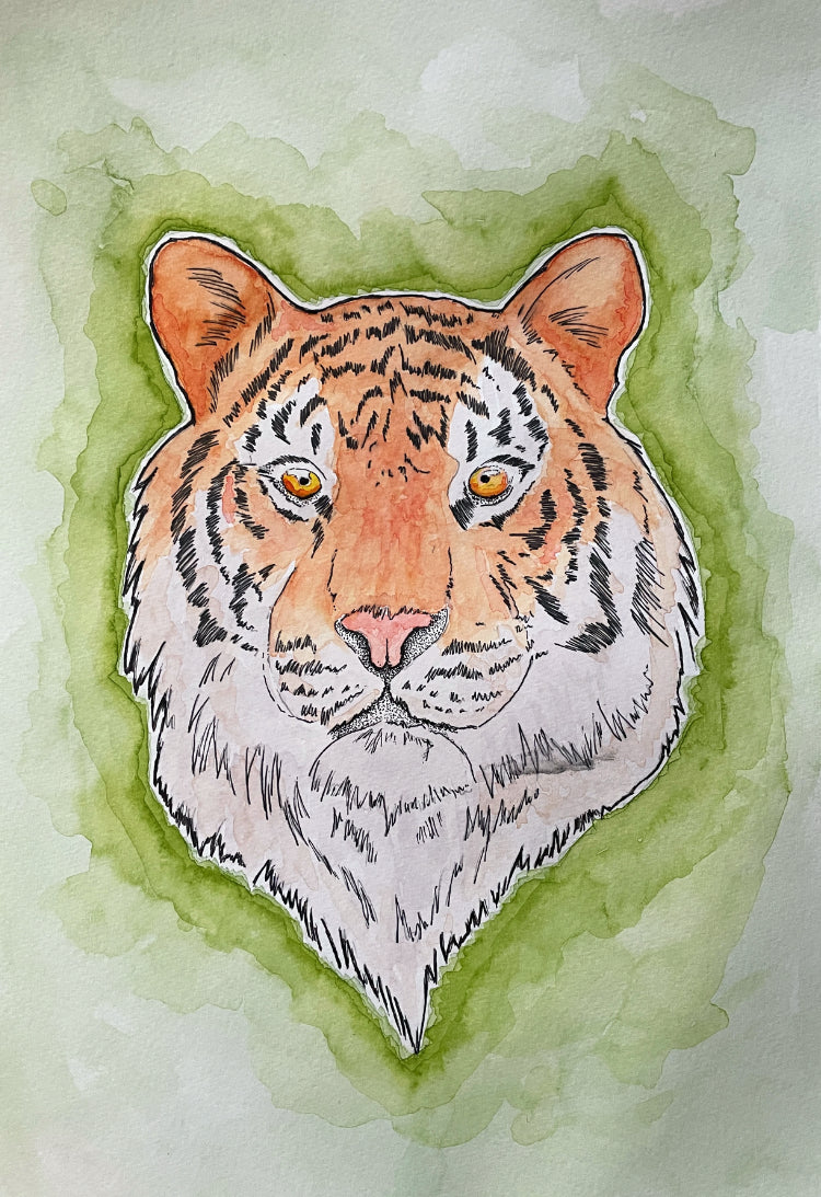 Tiger Green A4 (ORIGINAL)