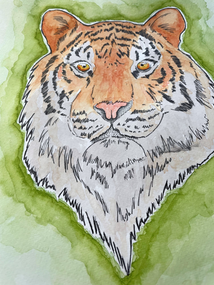 Tiger Green A4 (ORIGINAL)