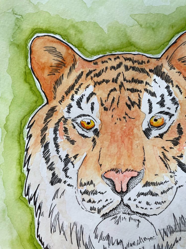 Tiger Green A4 (ORIGINAL)