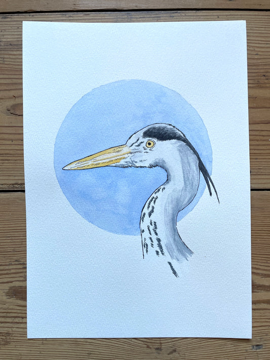 Circle of Stillness A4 (ORIGINAL)