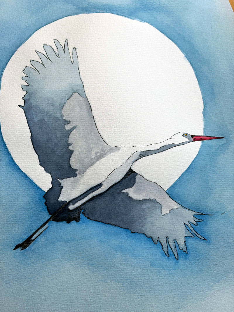 Lonely Pilgrim A3 (ORIGINAL)