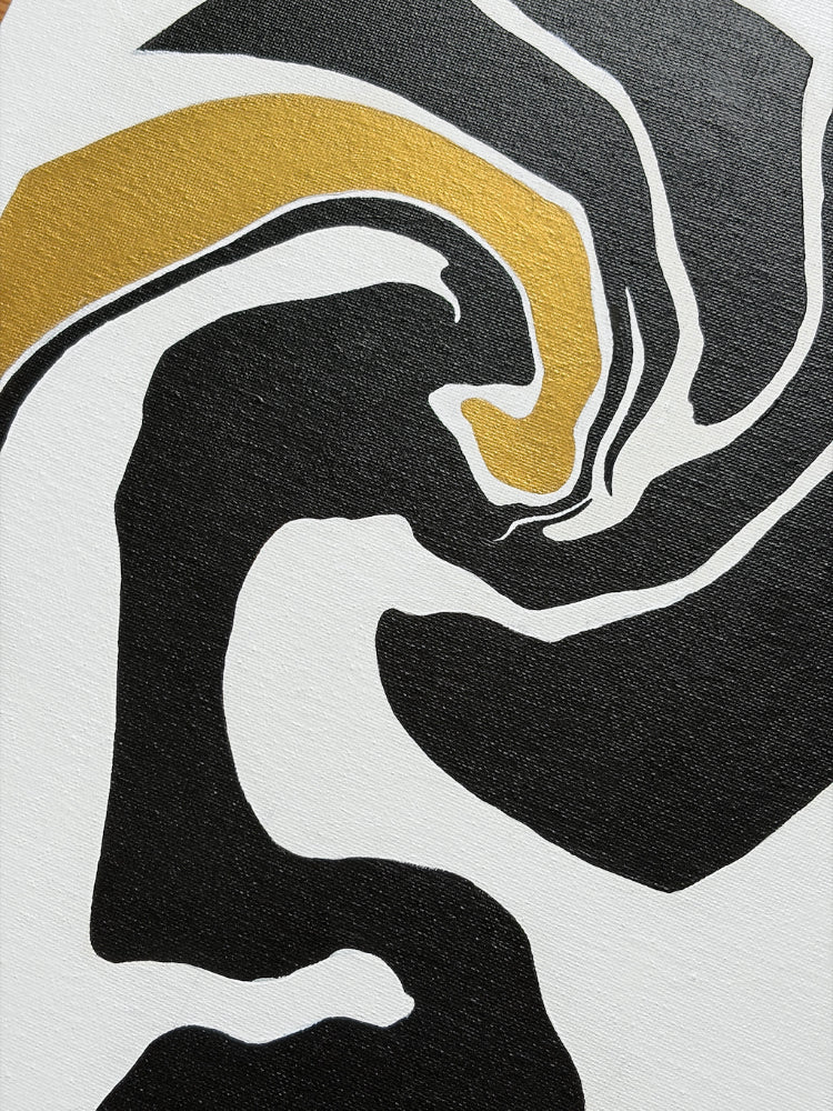 Serpentine Abstract Painting