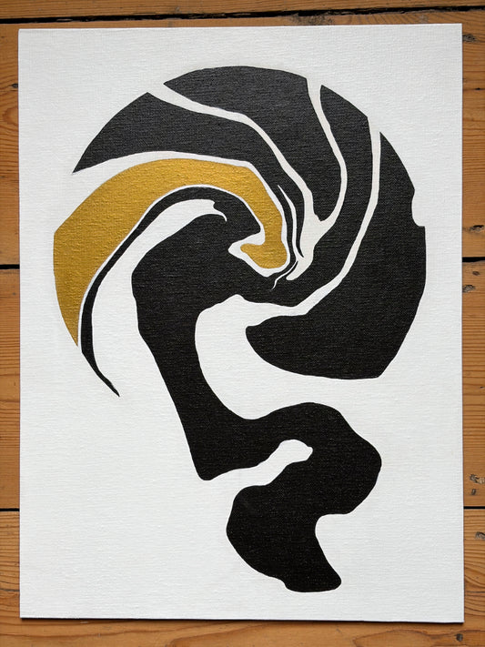 Serpentine Abstract Painting