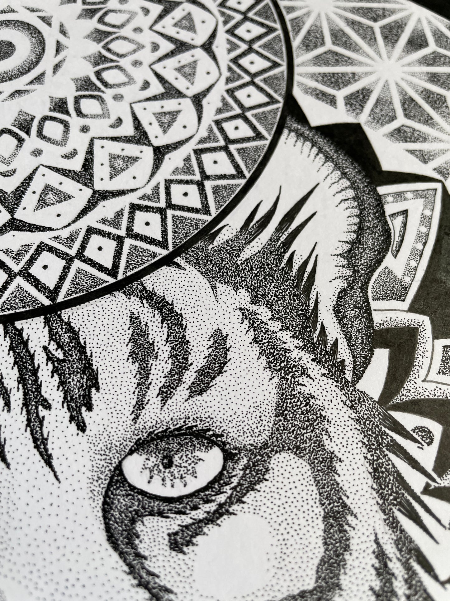 Mandala Tiger A3 (ORIGINAL)